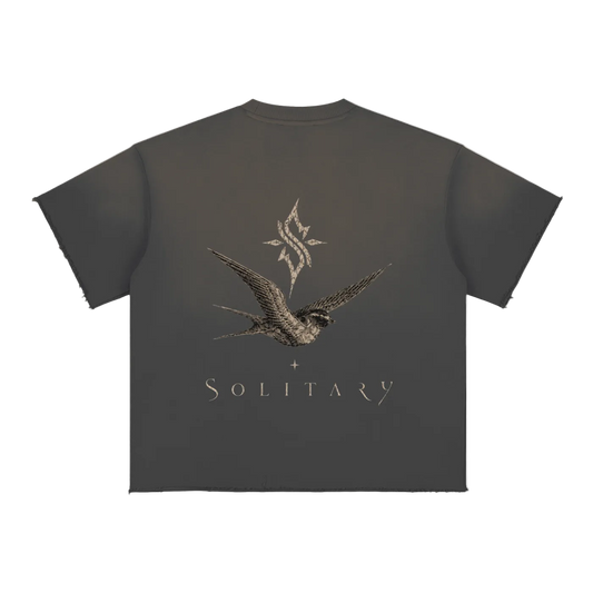 Sun Fade Raw Edge T-Shirt