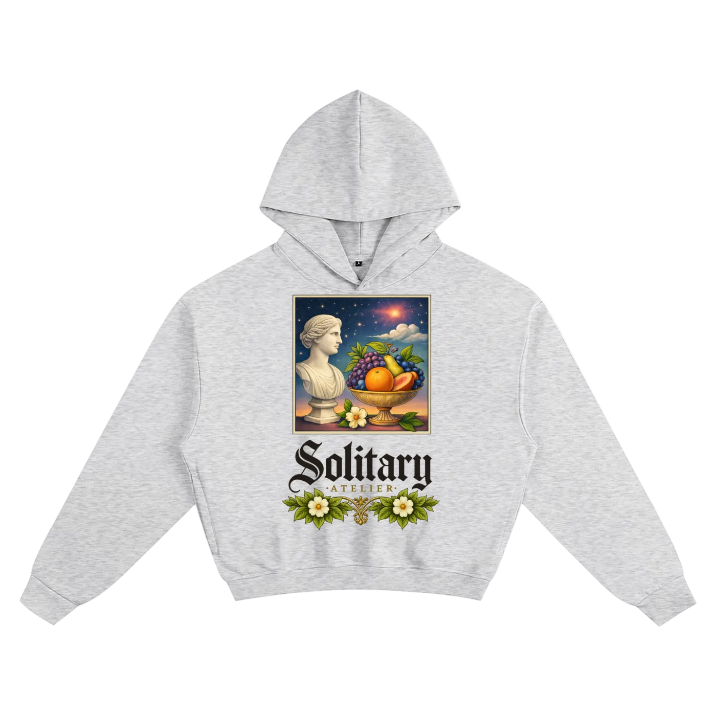 Unisex Cotton Cropped Hoodie