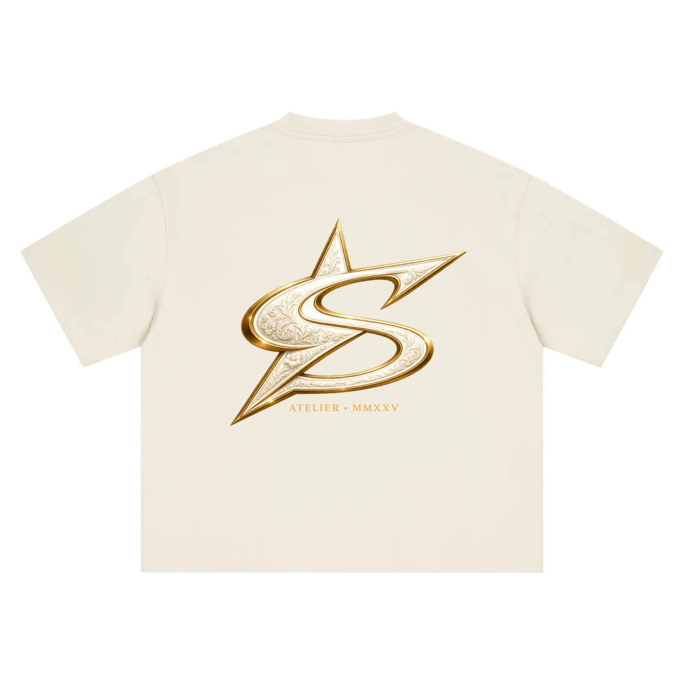 Solitary Atelier: Aureum Crest Tee