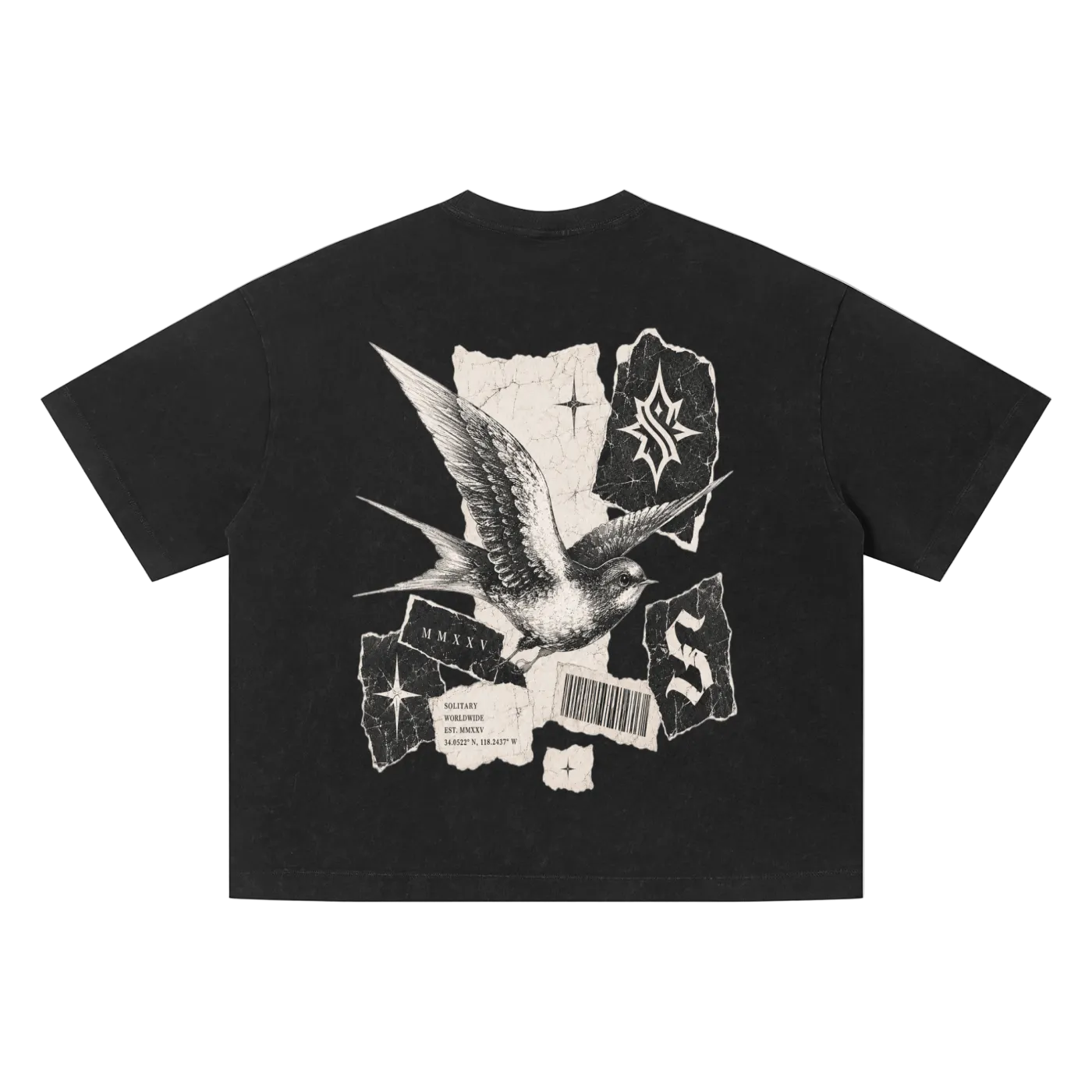 Unisex Vintage Wash Boxy T-Shirt