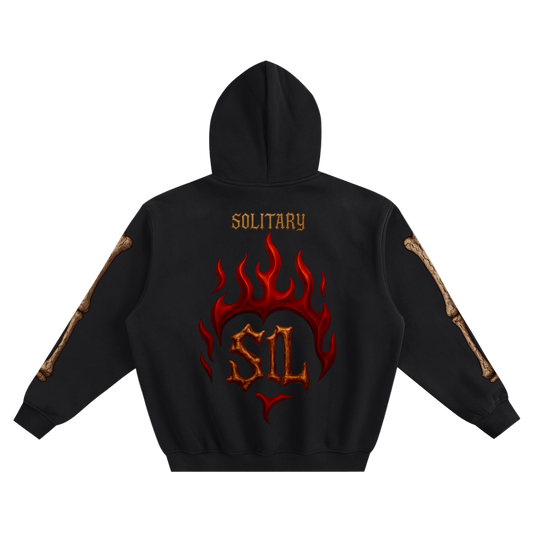 Solitary Atelier: Ignis Sol Hoodie