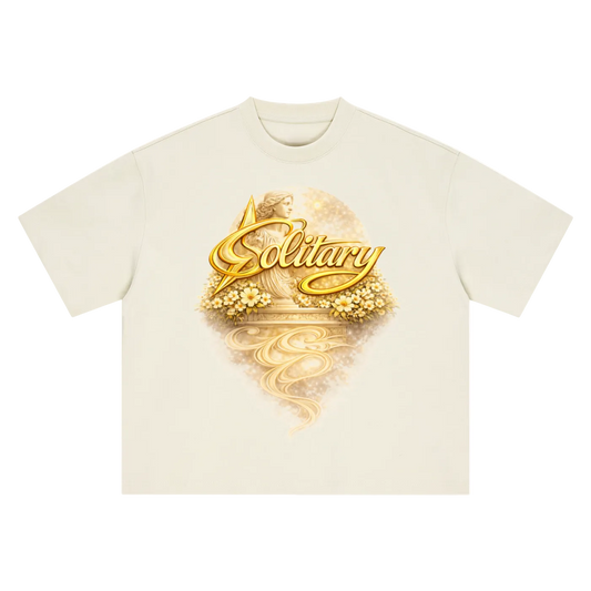 Solitary Atelier: Aureum Crest Tee