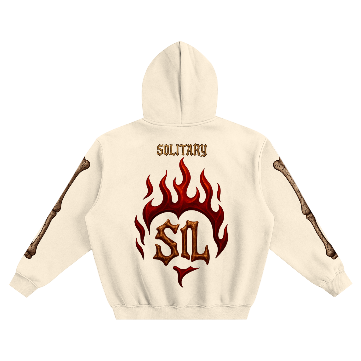 Solitary Atelier: Ignis Sol Hoodie