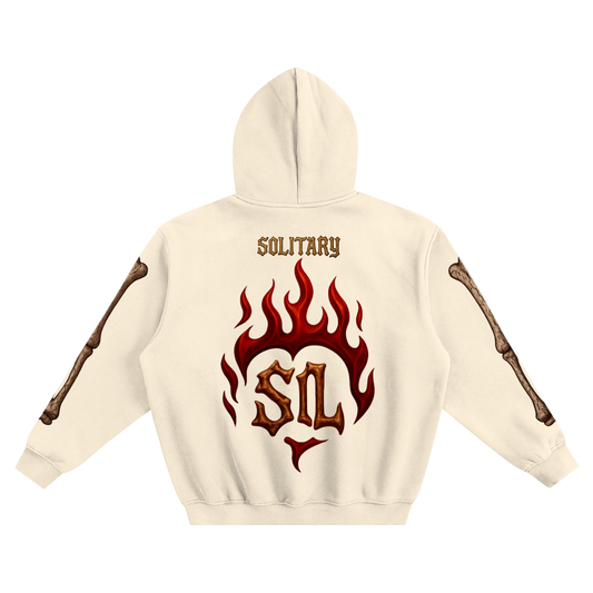 Solitary Atelier: Ignis Sol Hoodie