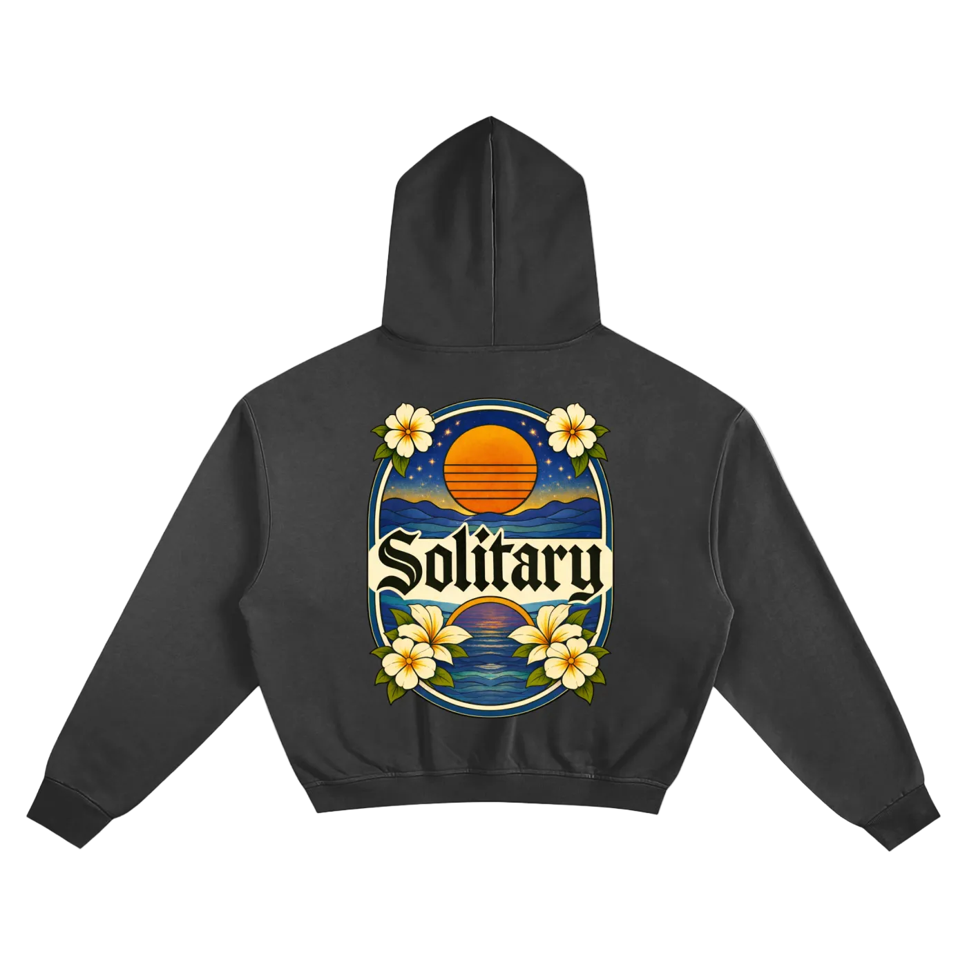 Unisex Cotton Cropped Hoodie