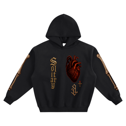 Solitary Atelier: Ignis Sol Hoodie