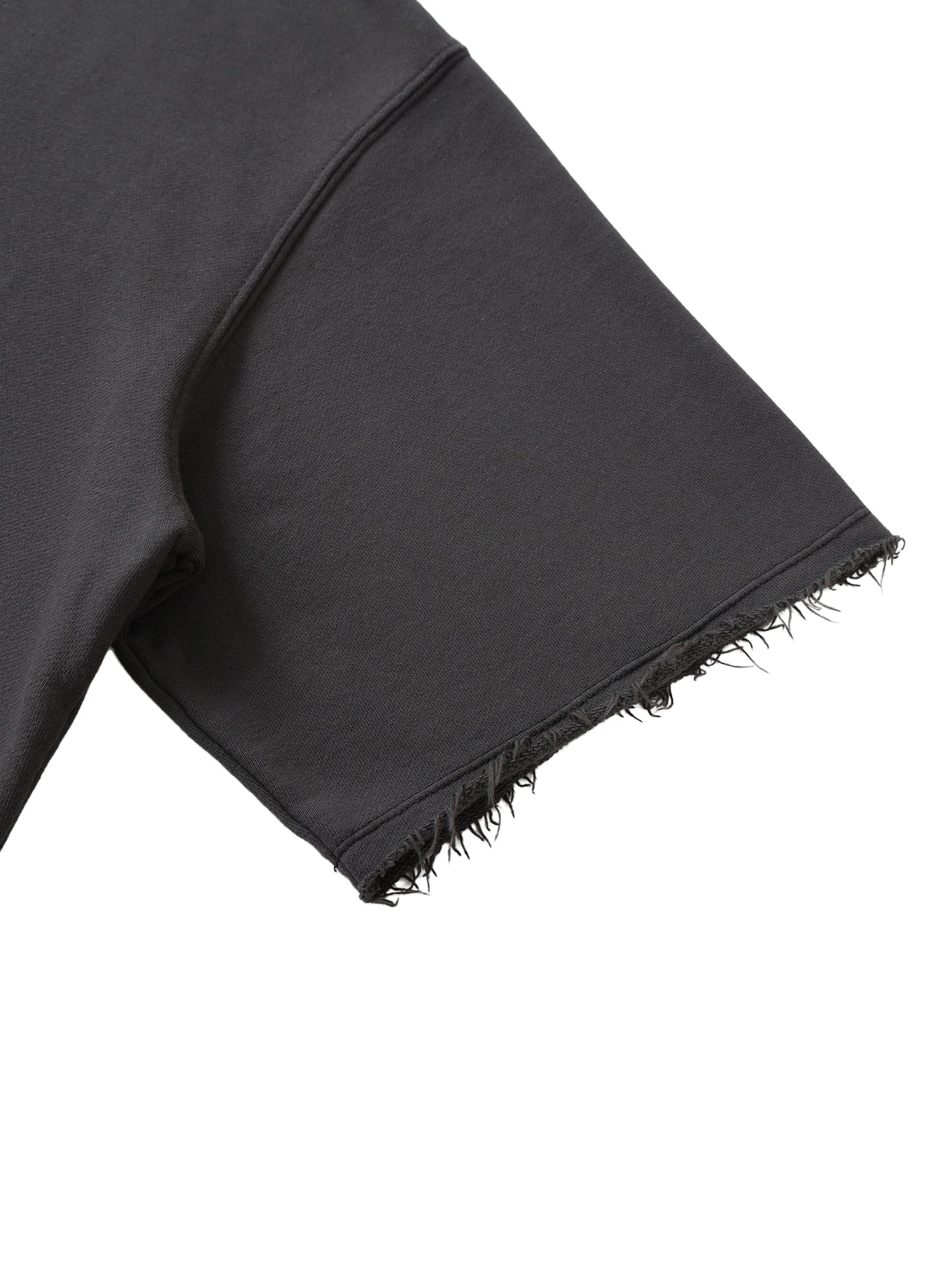 Washed Rolled Hem Half Sleeve T-Shirt ODMPOD